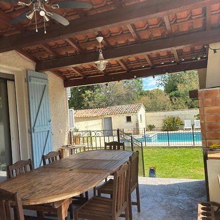 La Maison Brennus , Piscine, 15 Min Des Plages Béziers Kültér fotó