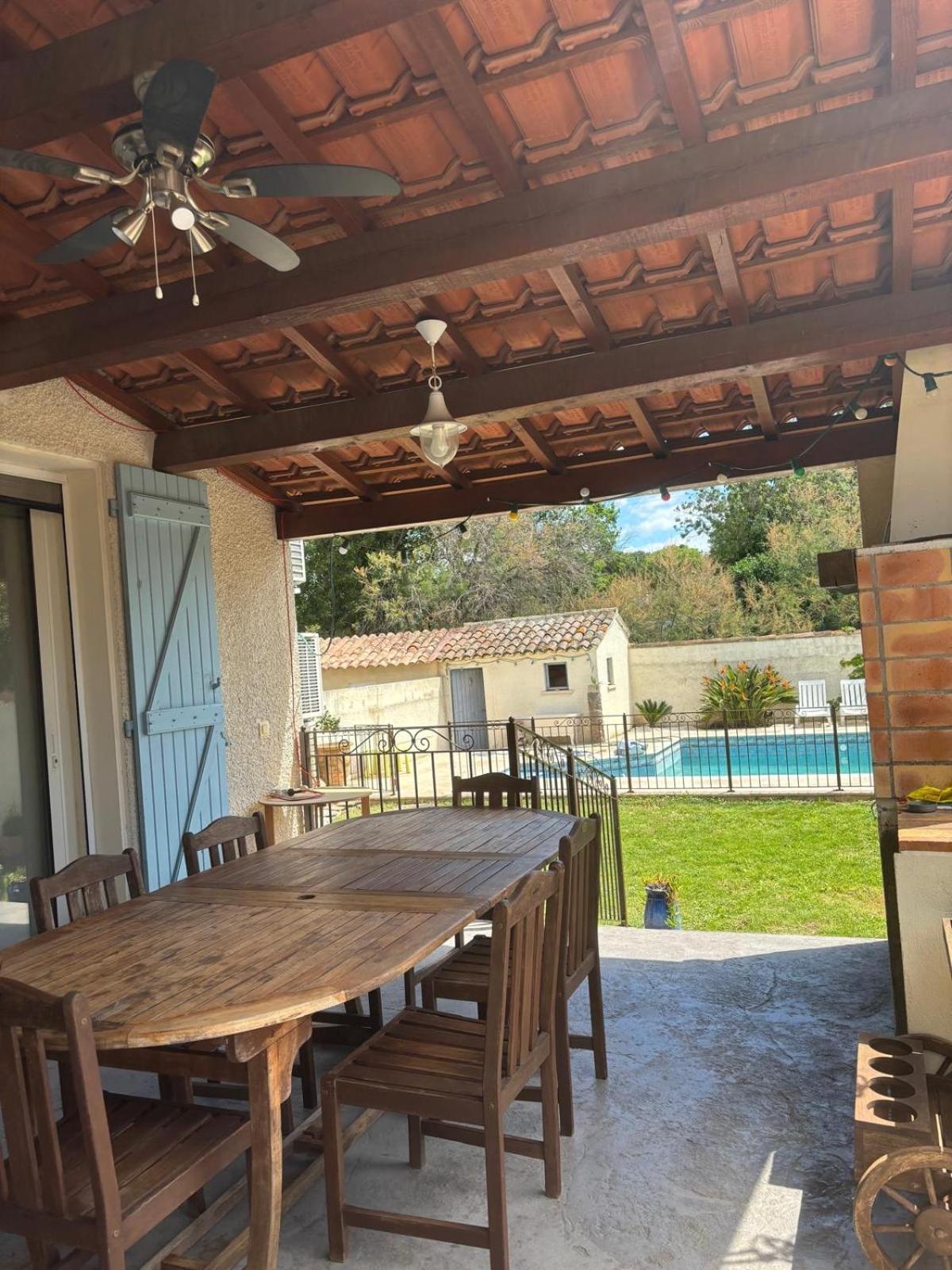 La Maison Brennus , Piscine, 15 Min Des Plages Béziers Kültér fotó